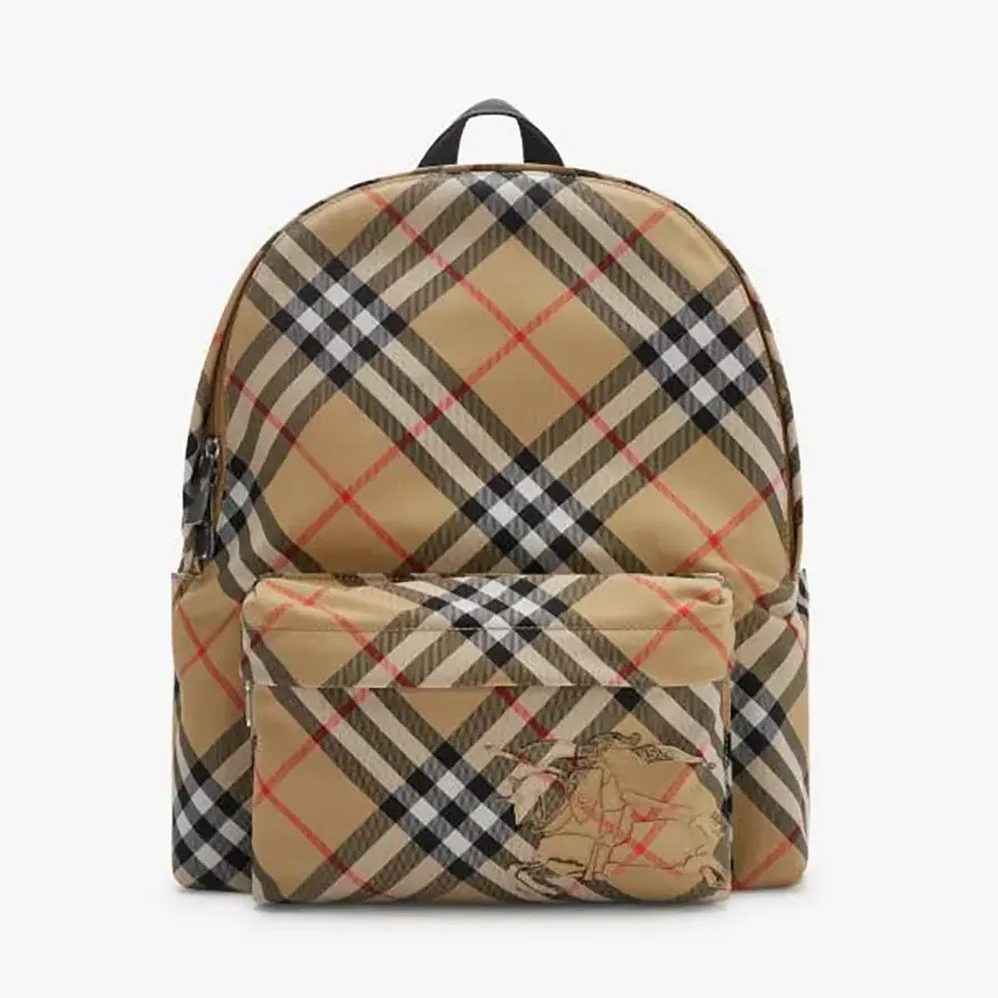 Burberry Small Check Backpack for Women Burberry Small Check Backpack for Women