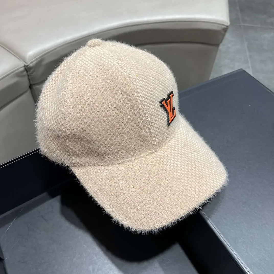 Louis Vuitton Corduroy Cap Beige Louis Vuitton Corduroy Cap Beige