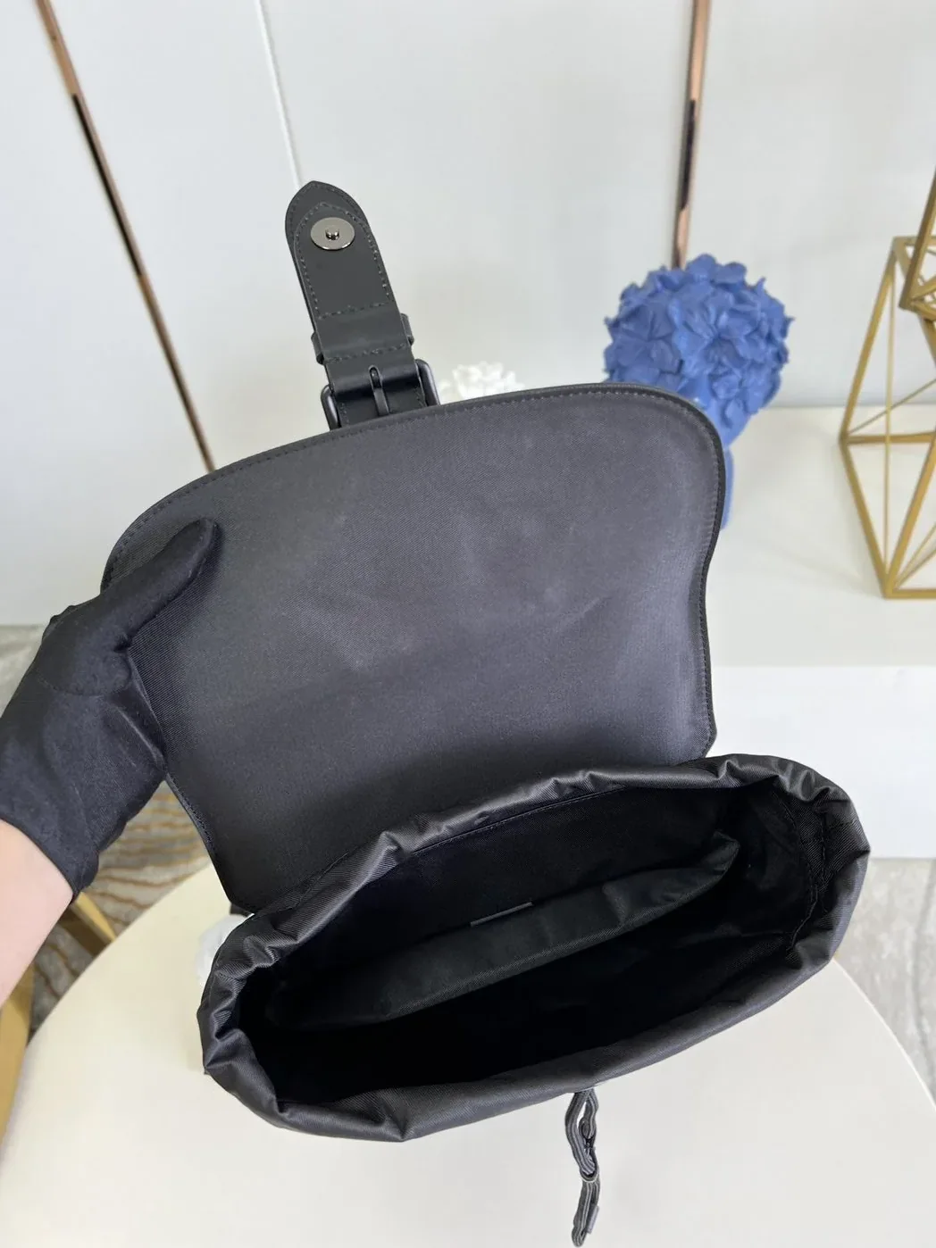 Louis Vuitton Saumur Backpack Monogram Eclipse Canvas
