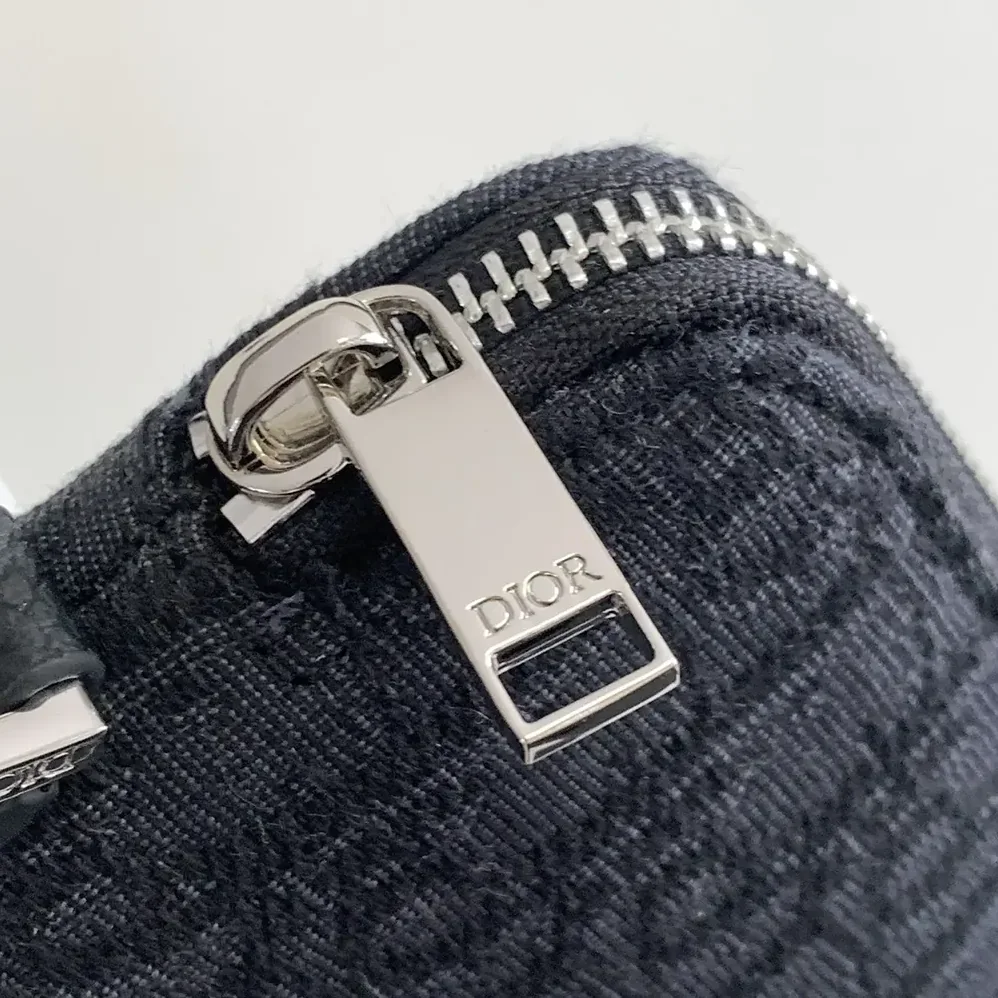 Dior Pouch Black Dior Oblique Jacquard for Men Dior Pouch Black Dior Oblique Jacquard for Men