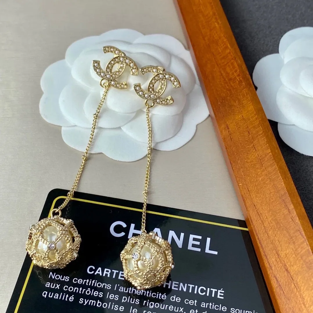 Long Earrings Gold Long Earrings Gold