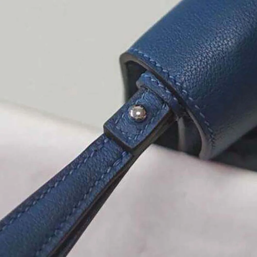 Hermes Kelly Depeches 25 Pouch for Men in Navy