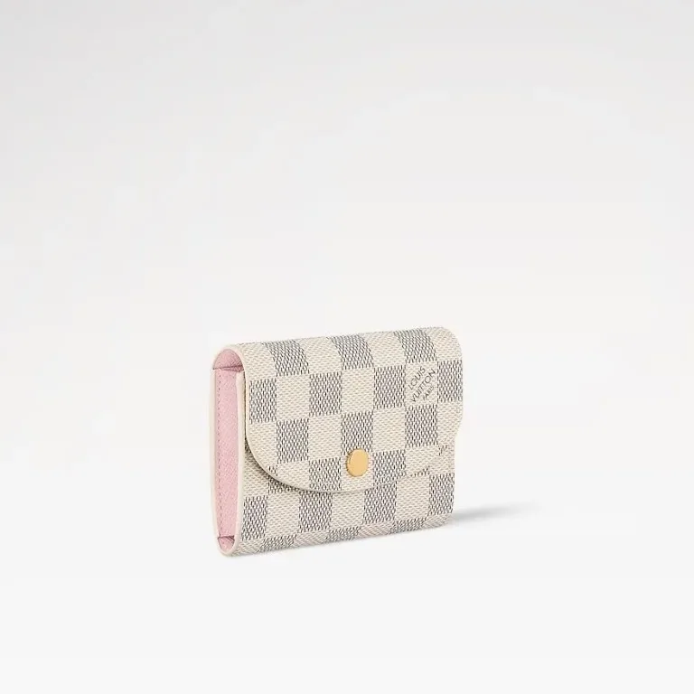 Louis Vuitton Rosalie Coin Purse Damier Azur Canvas /