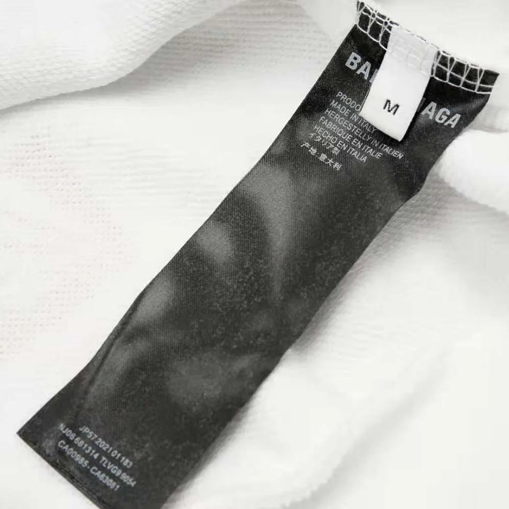 Balenciaga Top League Hoodie Oversized in White for Women