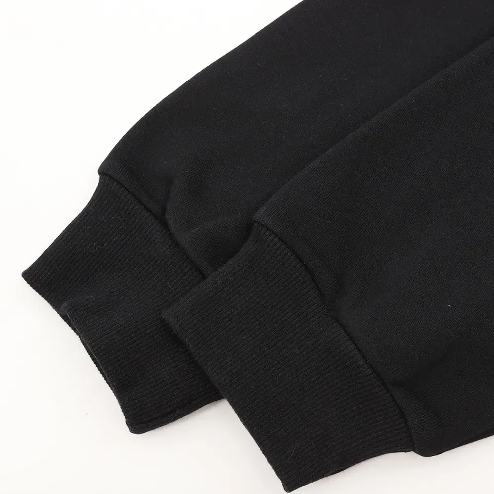Celine Loose Hoodie in Cotton Fleece for Men in Black Celine Loose Hoodie in Cotton Fleece for Men in Black