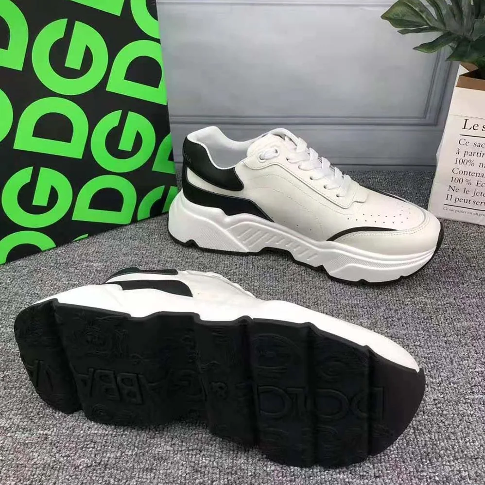Dolce Gabbana D&G Daymaster Sneakers in Nappa Calfskin for Men in Black Dolce Gabbana D&G Daymaster Sneakers in Nappa Calfskin for Men in Black