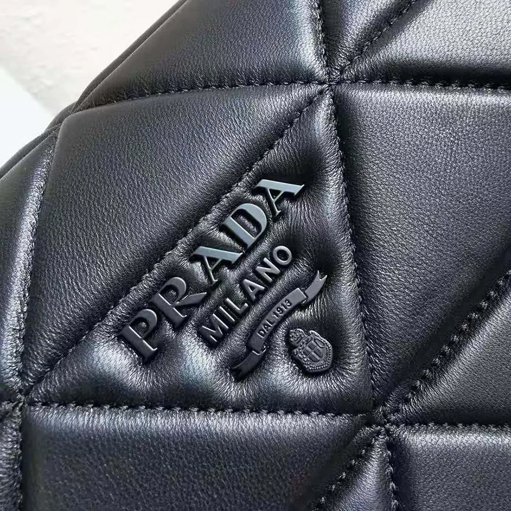 Prada Large Nappa Leather Prada Spectrum Bag for Women in Black Prada Large Nappa Leather Prada Spectrum Bag for Women in Black