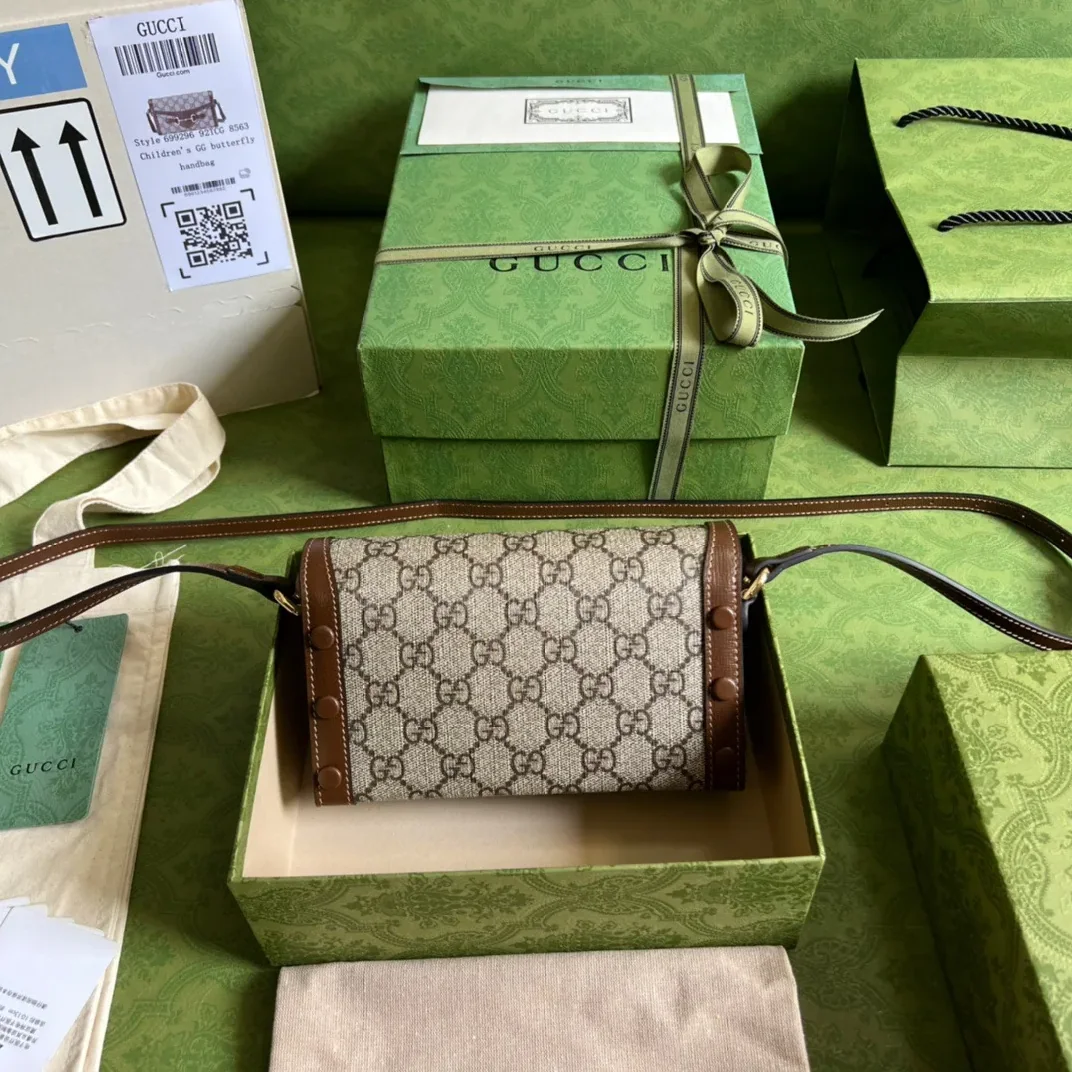 Gucci Horsebit 1955 Mini Bag Beige / GG