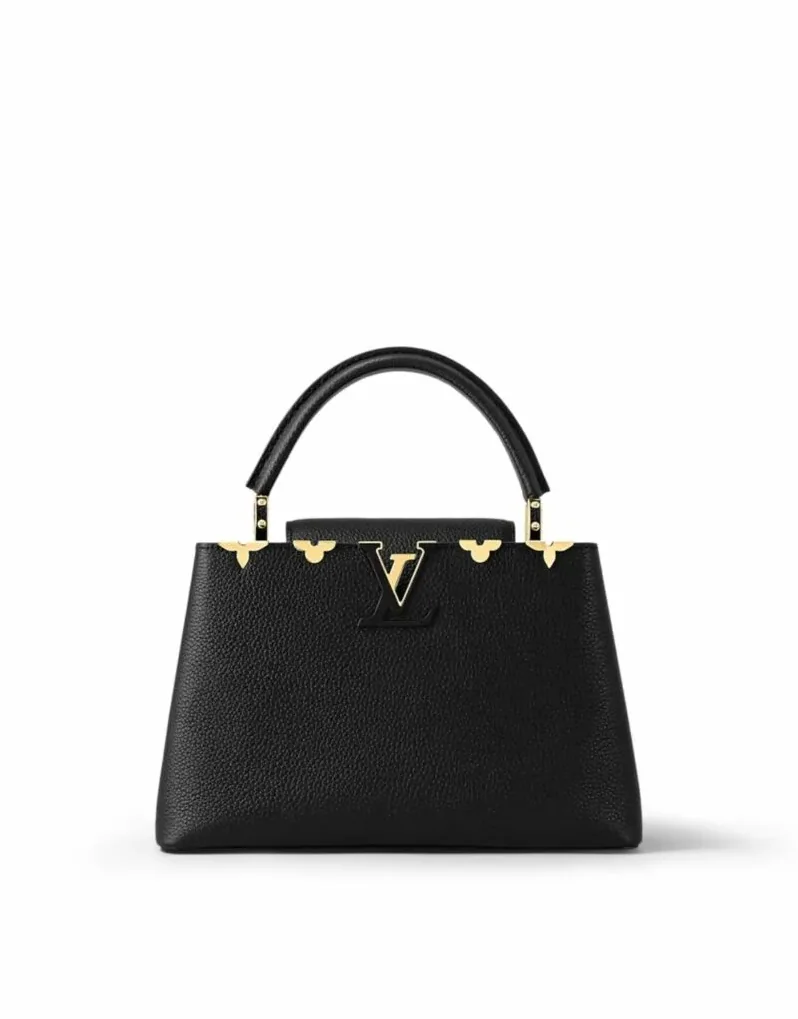 Louis Vuitton Capucines MM Souple Black /