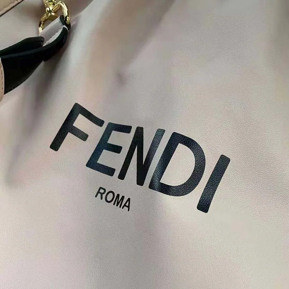 Fendi Fendi Pack Medium Pouch Pink Nappa Leather Bag for Women Fendi Fendi Pack Medium Pouch Pink Nappa Leather Bag for Women