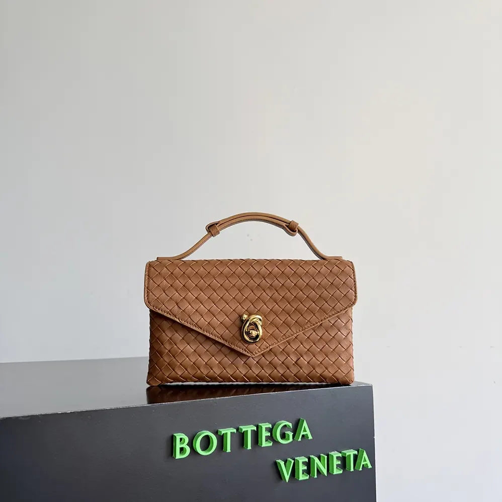 Bottega Veneta Knot Lock for Women in Brown