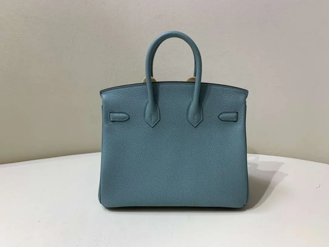 Hermes Birkin 25 Beton Togo Jade Green / Hermes Birkin 25 Beton Togo Jade Green /