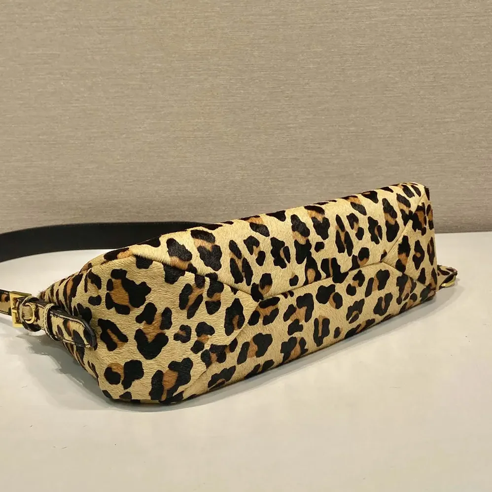 Prada Aimèe Medium Printed Leather Shoulder Bag for Women