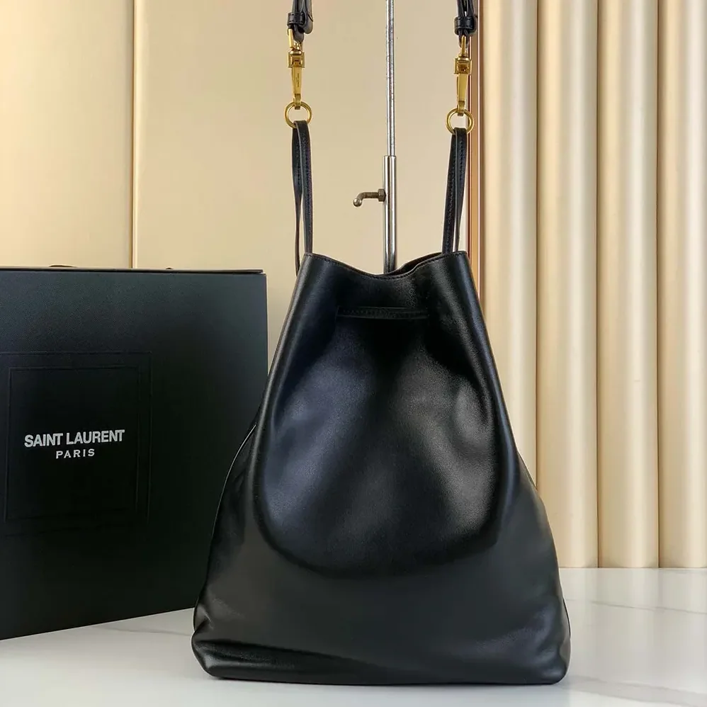 Saint Laurent YSL ParisVii Pochon in Lambskin for Women
