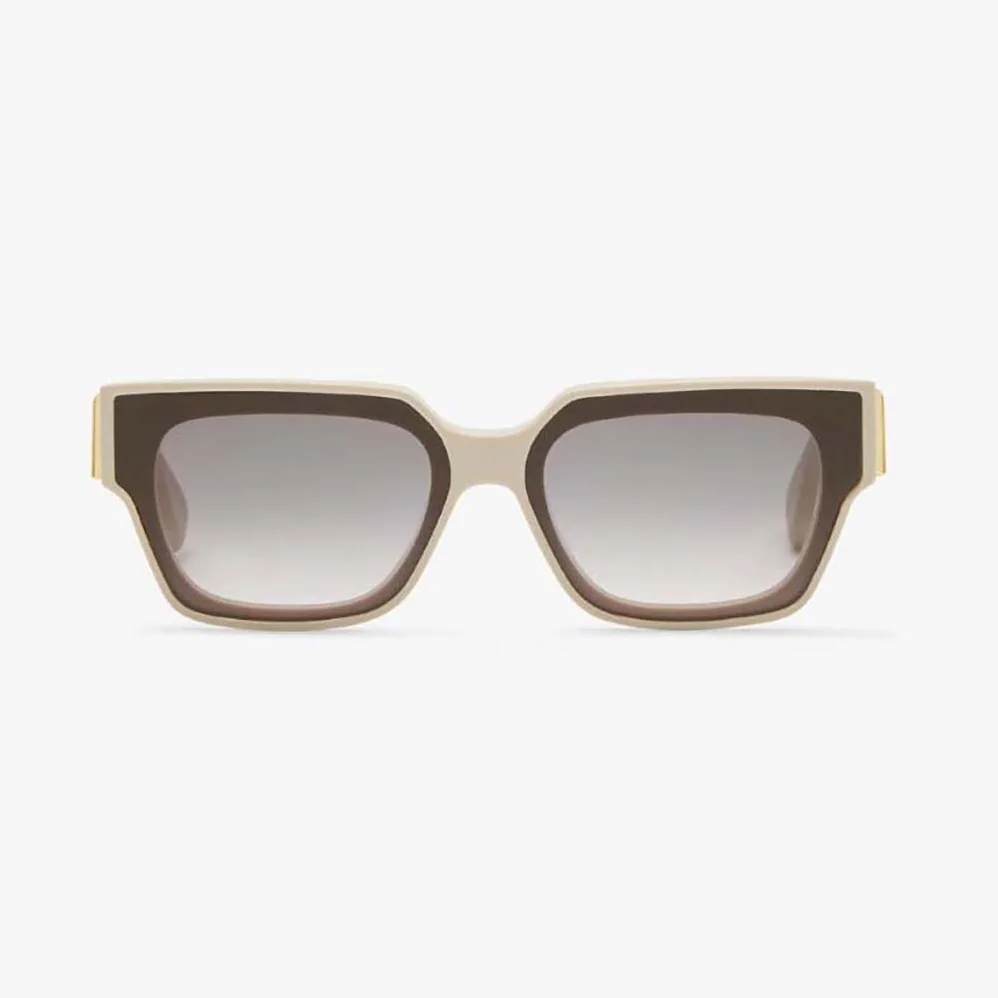 Fendi Fendi First Cream Acetate Sunglasses for Women Fendi Fendi First Cream Acetate Sunglasses for Women