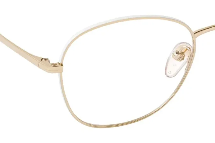 Prada Round Glasses Gold