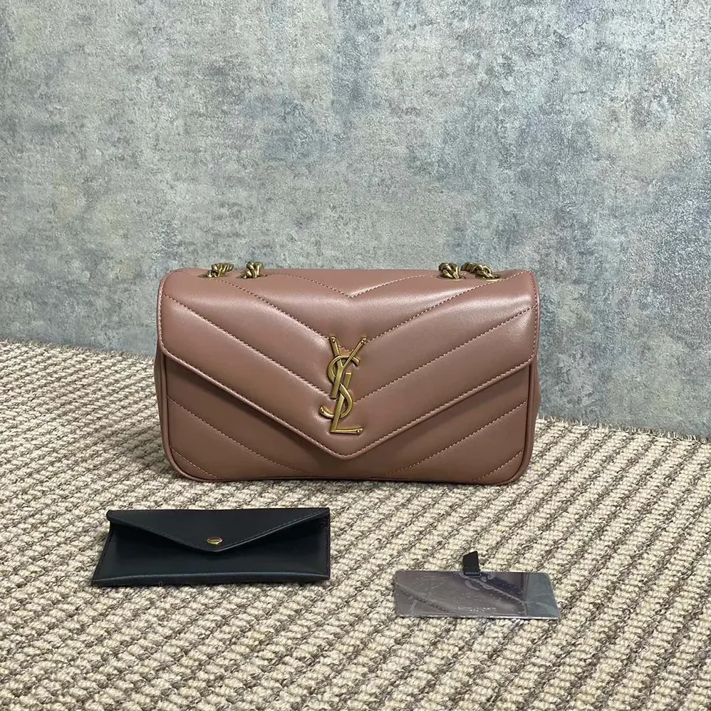 Saint Laurent YSL Loulou Small in Matelasse Lambskin-801437AAEAX5036 for Women Saint Laurent YSL Loulou Small in Matelasse Lambskin-801437AAEAX5036 for Women