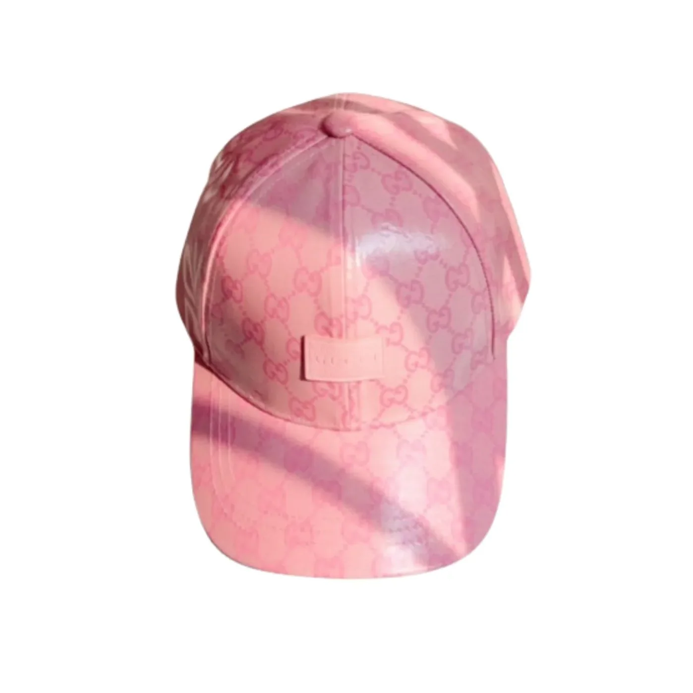Gucci GG Canvas Baseball Hat Pink Gucci GG Canvas Baseball Hat Pink
