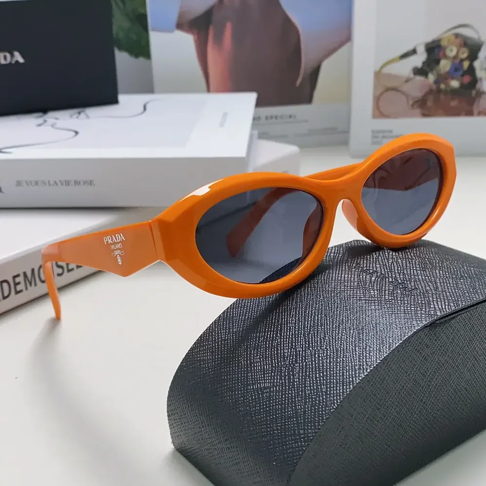 Prada Symbole Sunglasses for Unisex in Orange