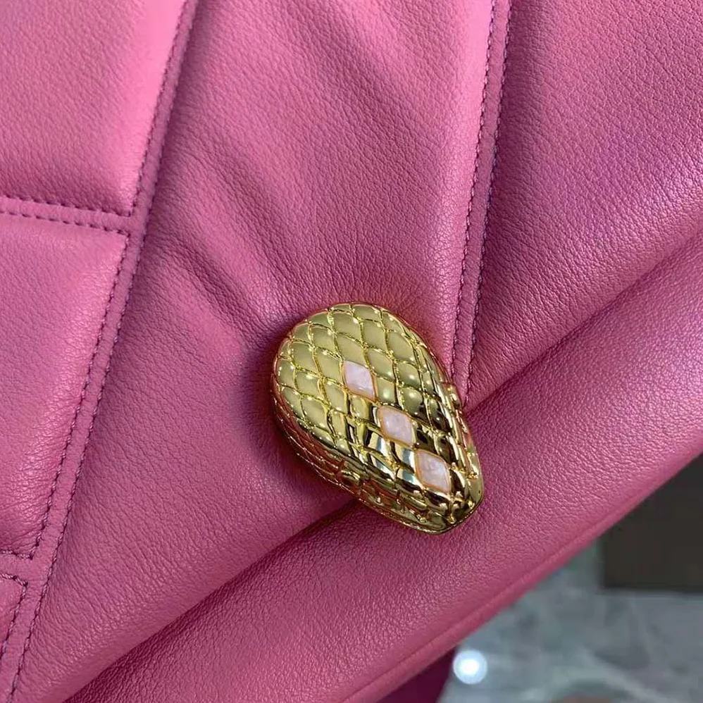 Bvlgari Serpenti Cabochon Crossbody Bag for Women in Pink Bvlgari Serpenti Cabochon Crossbody Bag for Women in Pink