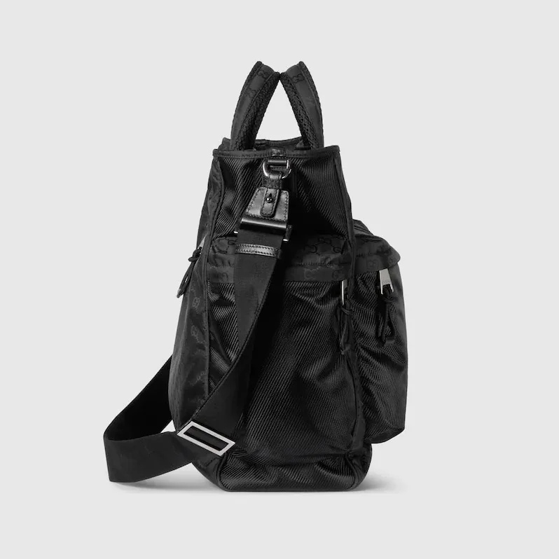 Gucci Large GG Tote Bag Black / Gucci Large GG Tote Bag Black /