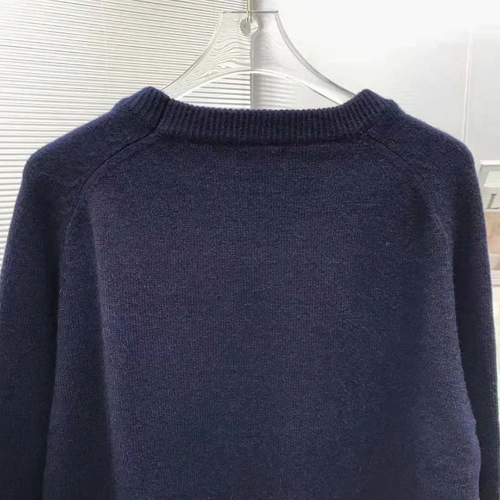 Dior Christian Dior Atelier Sweater Blue Wool Jersey for Women