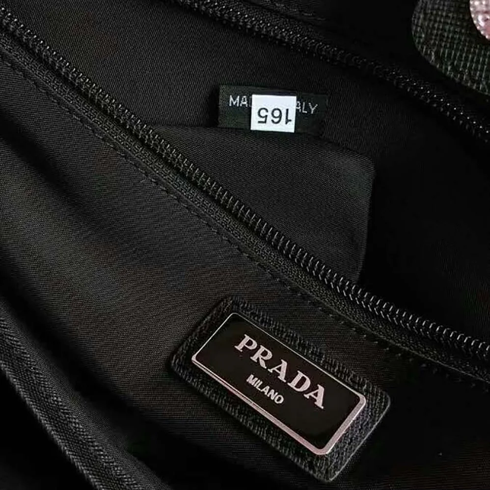 Prada Nylon Tote Bag for Men in Black Prada Nylon Tote Bag for Men in Black