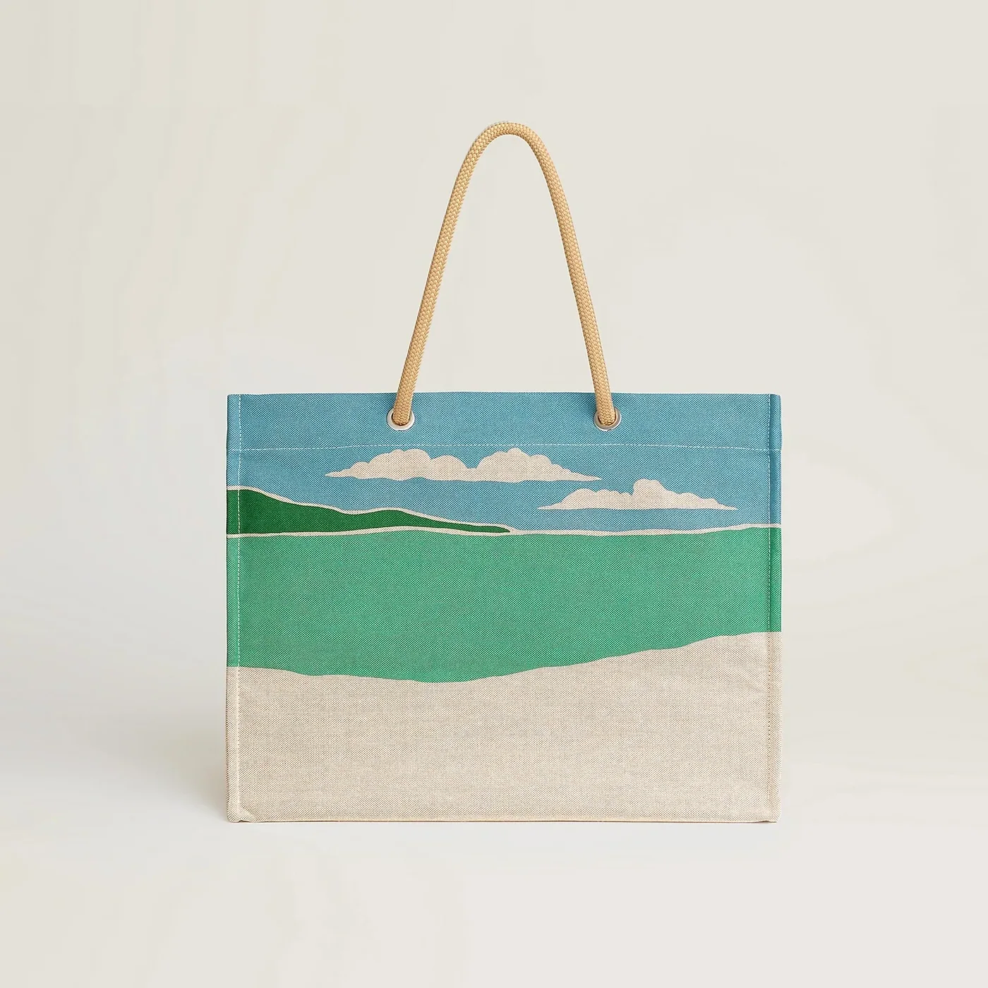 Hermes Escale A La Plage Beach Bag 19.3 Inches / 02 Hermes Escale A La Plage Beach Bag 19.3 Inches / 02