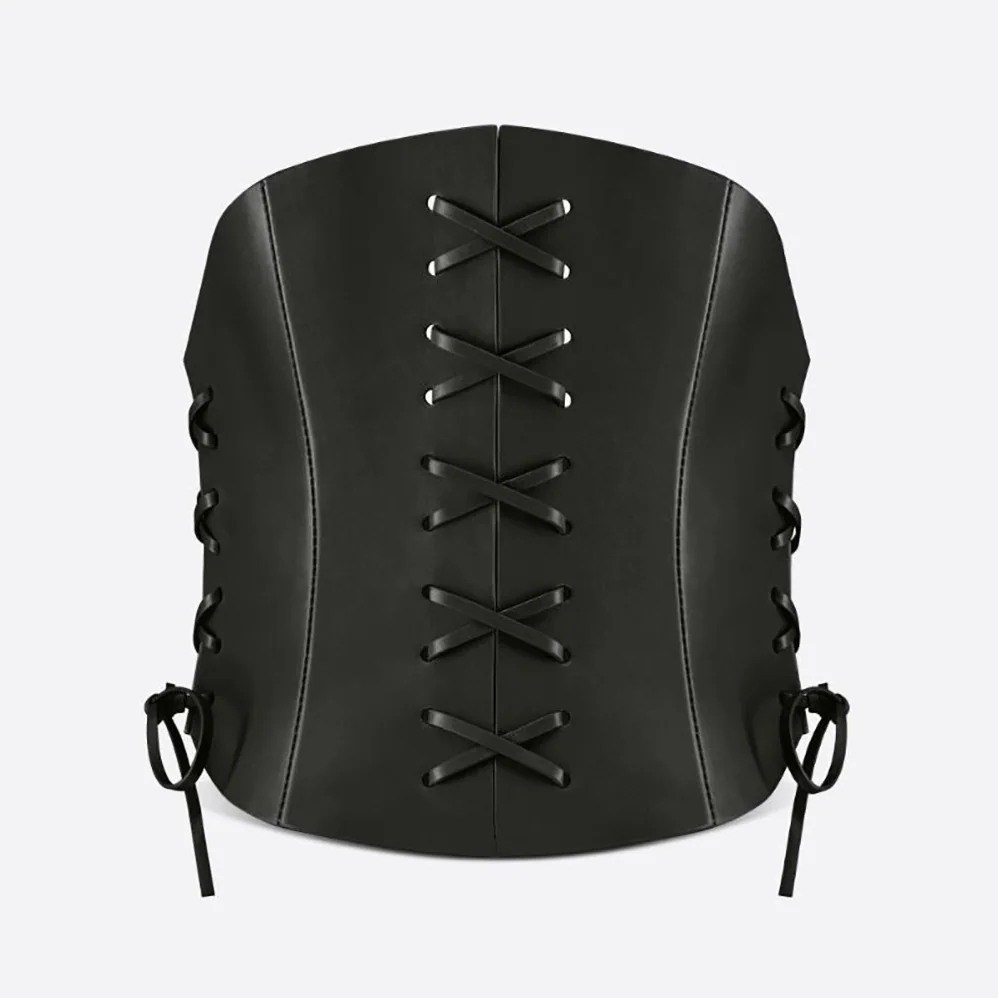 Dior D-Lace Corset Belt Black Smooth Calfskin 26 CM for Women Dior D-Lace Corset Belt Black Smooth Calfskin 26 CM for Women