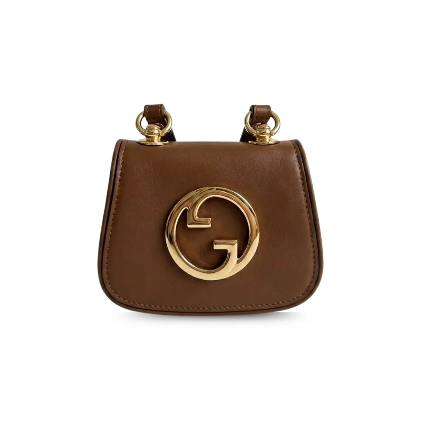Gucci Blondie Card Case Wallet Shoulder Bag in Brown Gold Hardware Gucci Blondie Card Case Wallet Shoulder Bag in Brown Gold Hardware