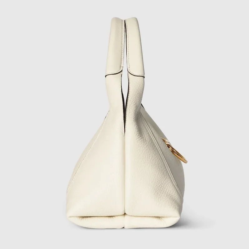 Gucci Softbit Medium Top Handle Bag White / Gucci Softbit Medium Top Handle Bag White /