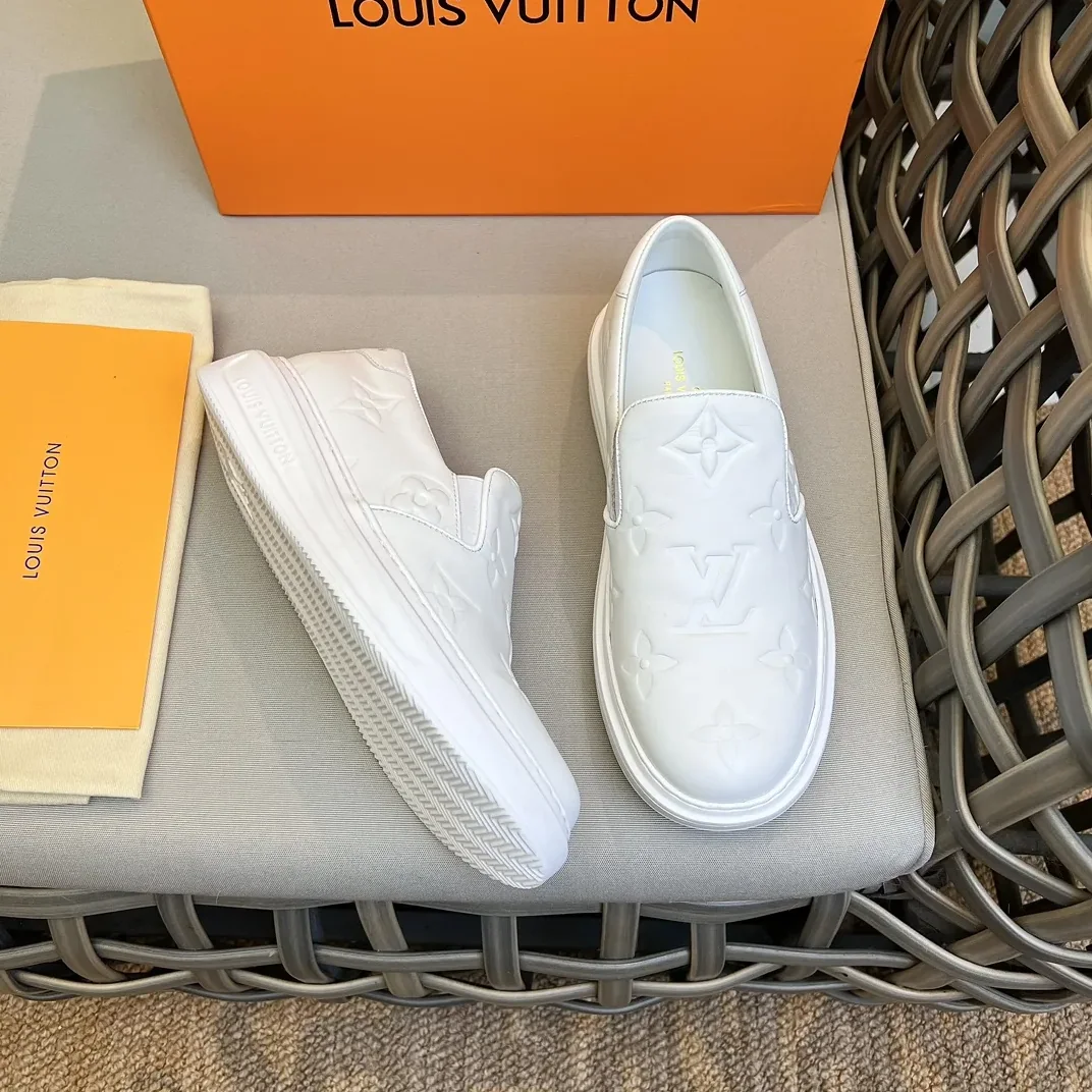 Louis Vuitton Beverly Hills Slip On White 1AA7NQ