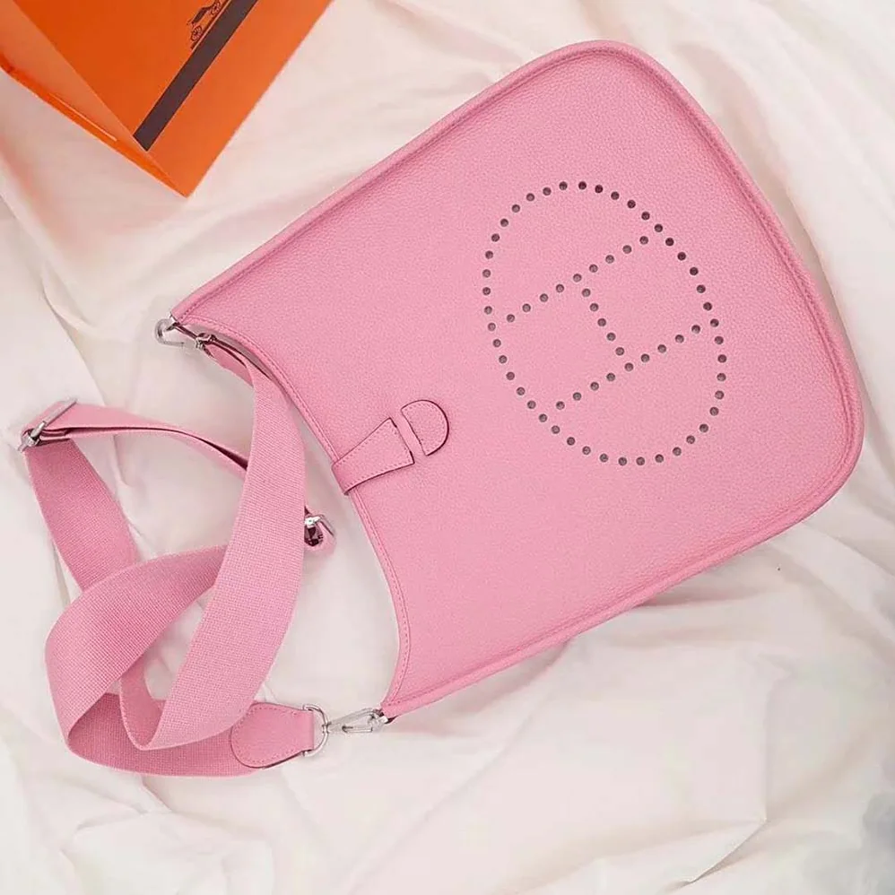 Hermes Evelyne III 29 Bag for Women in Pink