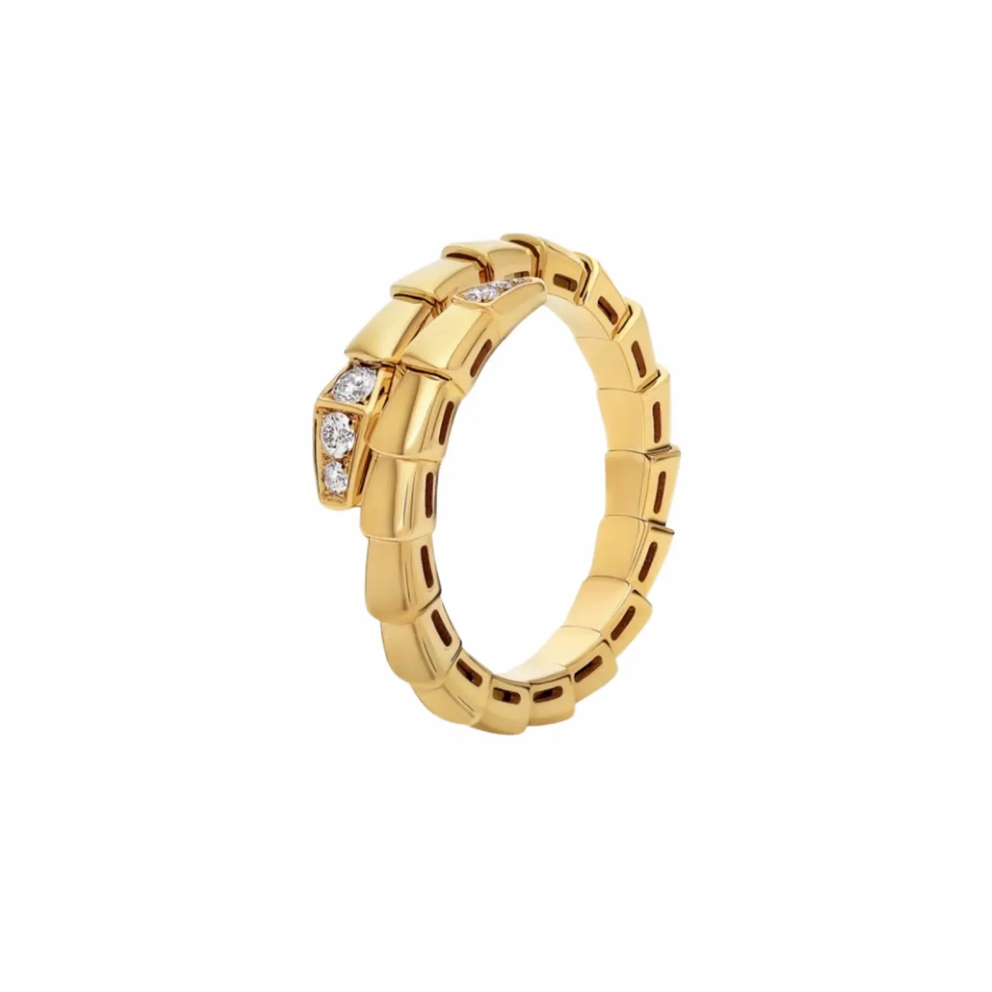 Bvlgari Serpenti Viper Ring Yellow Gold Bvlgari Serpenti Viper Ring Yellow Gold