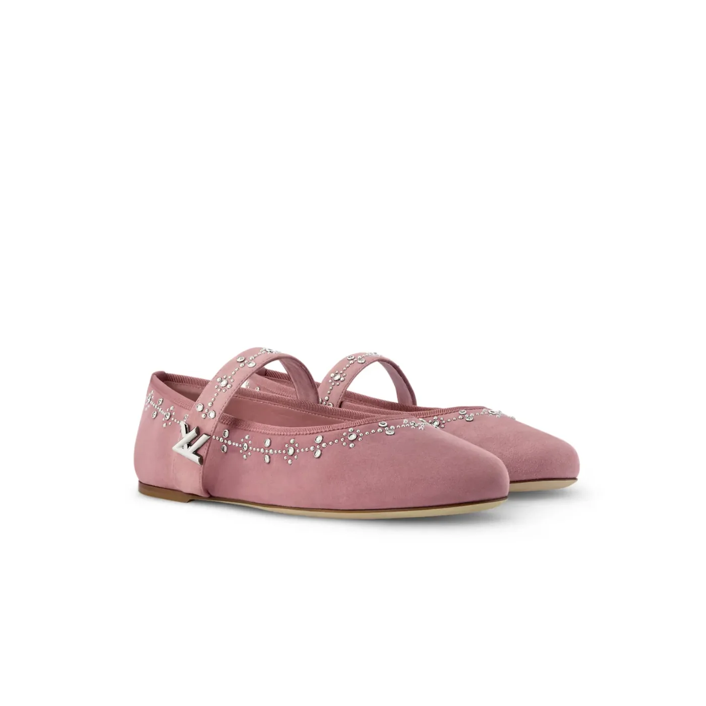 Louis Vuitton Romy Flat Ballerina Vintage Pink 1AICXP Louis Vuitton Romy Flat Ballerina Vintage Pink 1AICXP