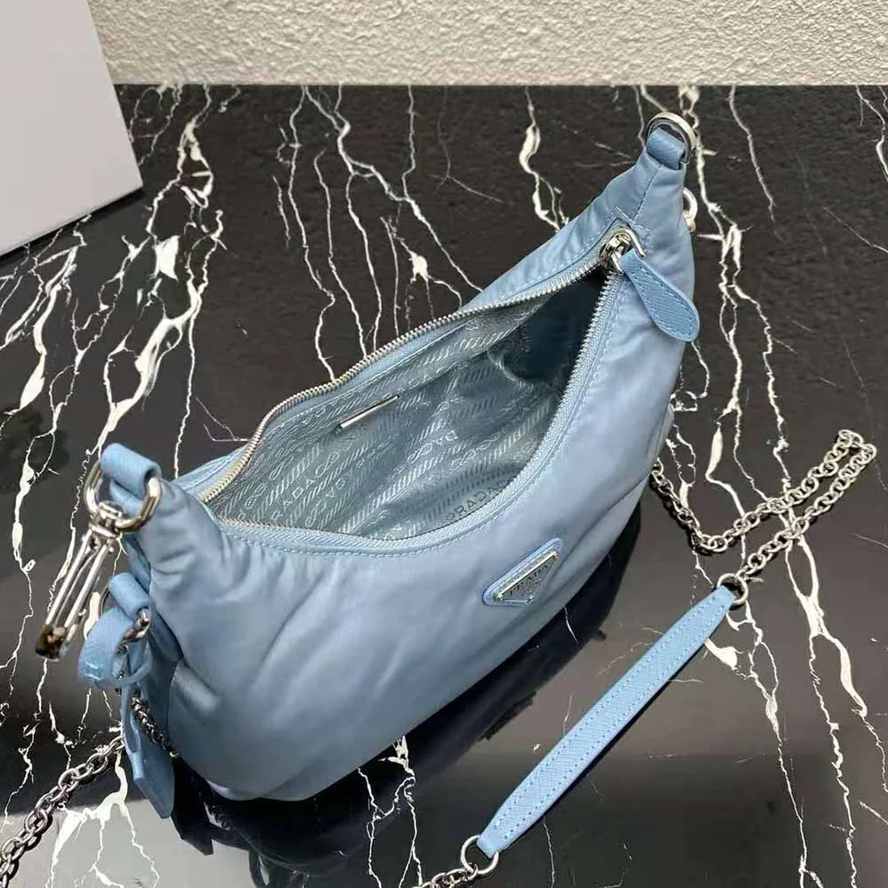 Prada Re-Edition 2006 Nylon Bag for Women in Blue