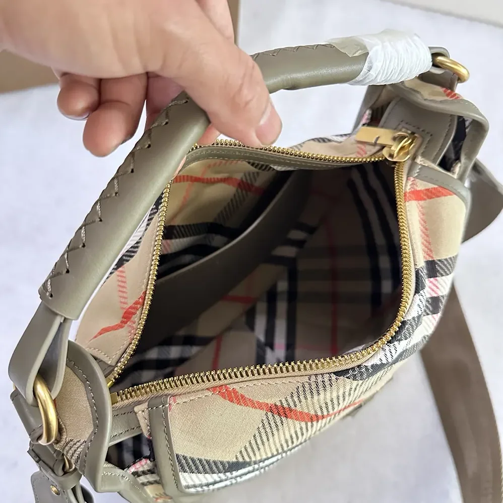 Burberry Small B Clip Messenger Bag for Women