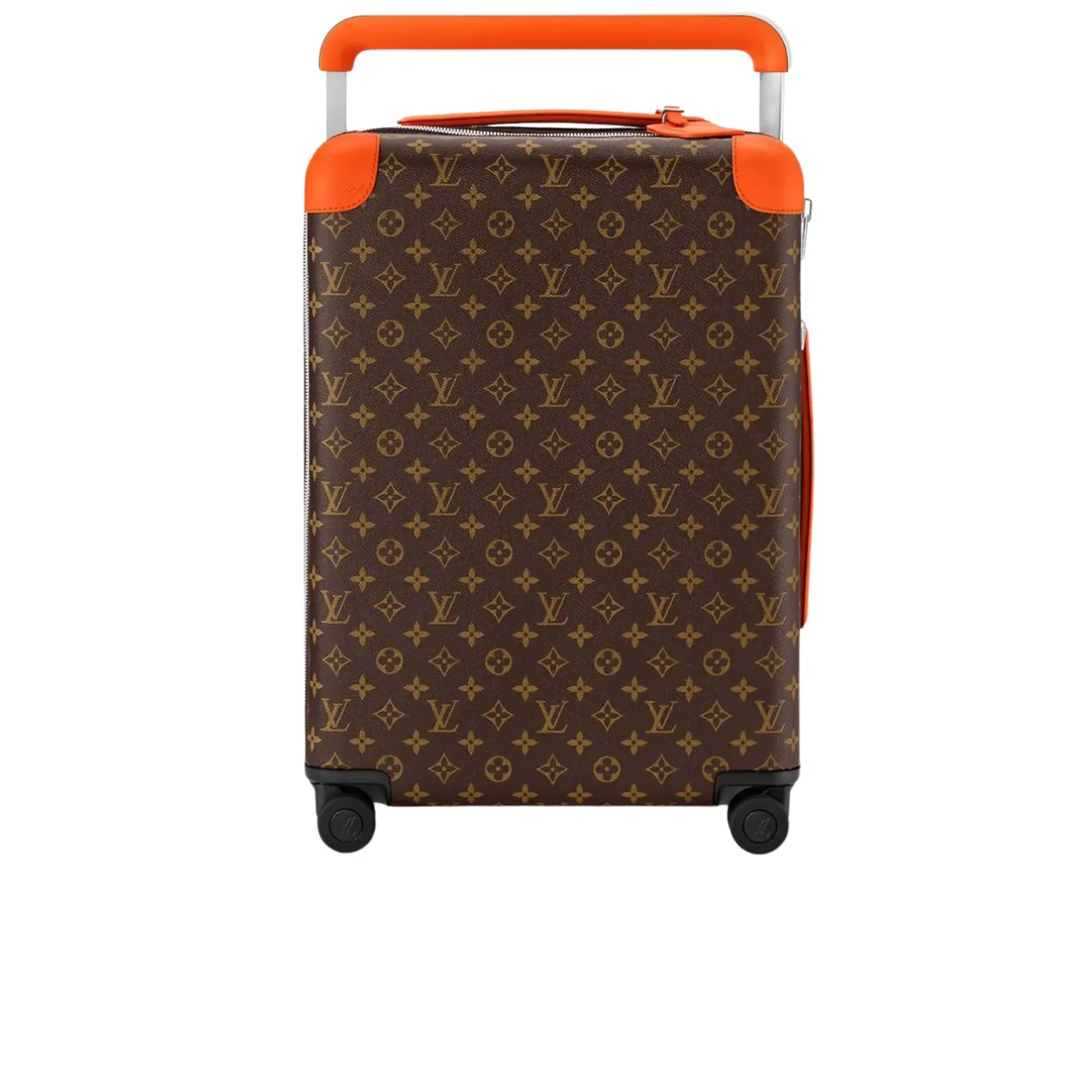 Louis Vuitton Horizon 55 Suitcase in Brown/ Orange Silver Hardware Louis Vuitton Horizon 55 Suitcase in Brown/ Orange Silver Hardware