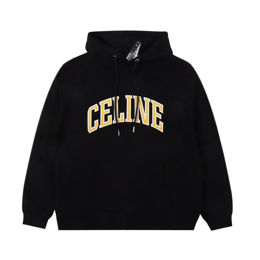 Celine Loose Hoodie in Cotton Fleece for Men Celine Loose Hoodie in Cotton Fleece for Men