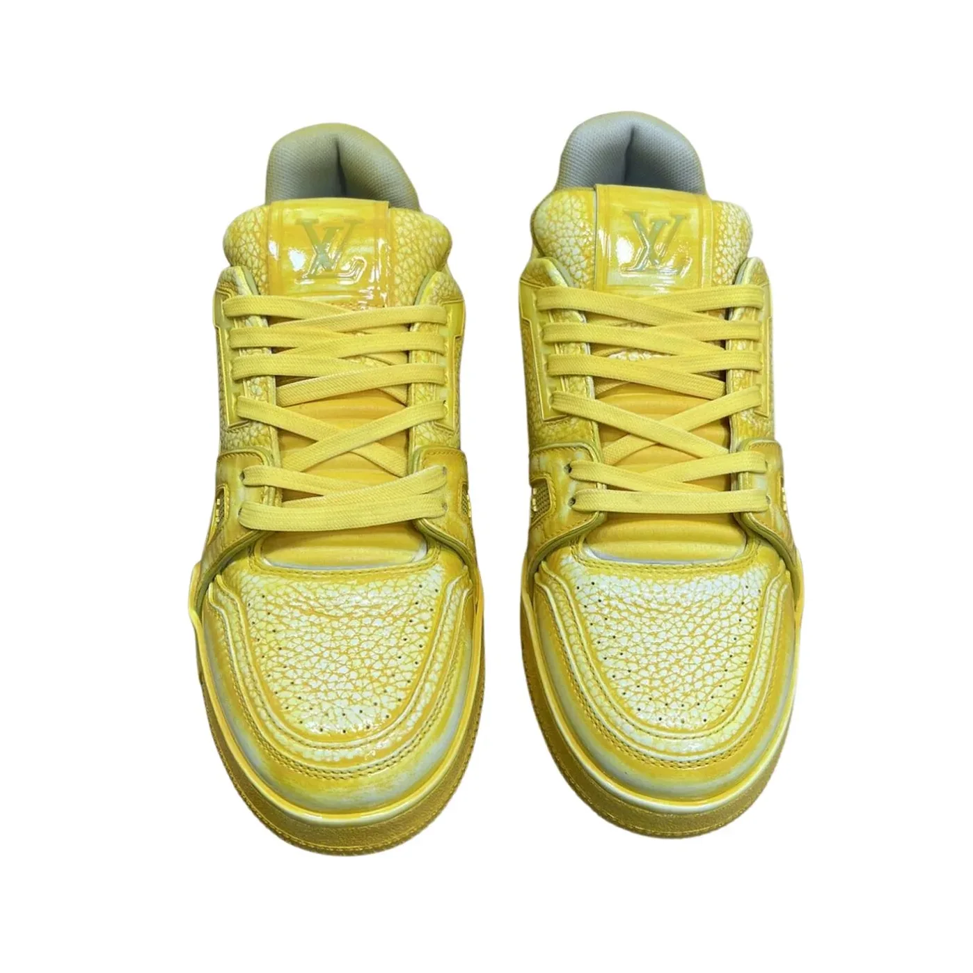 Louis Vuitton Trainer Sneaker LV Yellow Louis Vuitton Trainer Sneaker LV Yellow
