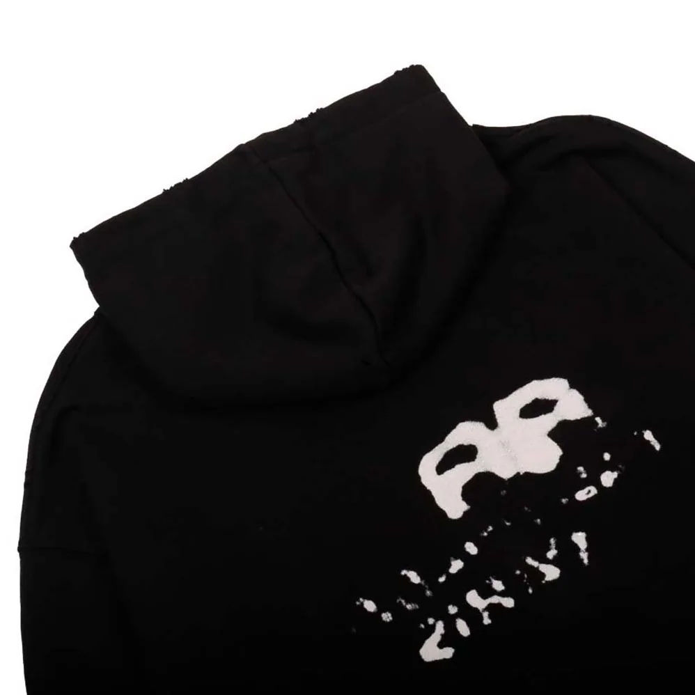 Balenciaga Hand Drawn BB Icon Hoodie Large Fit in Black for Women
