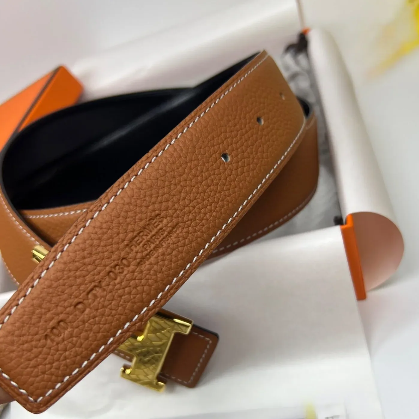 Hermes Constance Martelee Belt Buckle Reversible Brown Hermes Constance Martelee Belt Buckle Reversible Brown