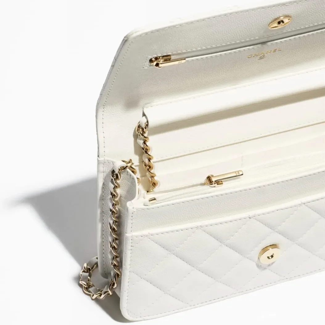 Chanel Wallet On Chain White / AP4538