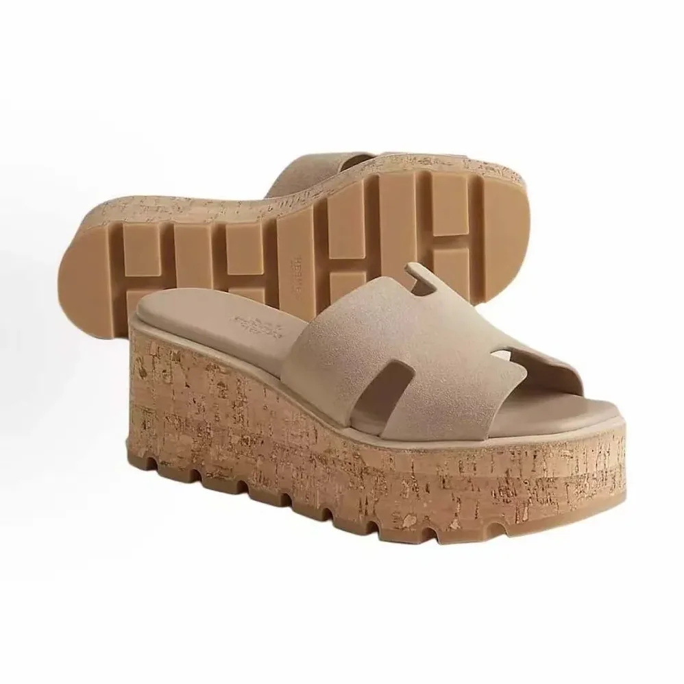 Hermes Eze 30 Sandal for Women in Natural Hermes Eze 30 Sandal for Women in Natural
