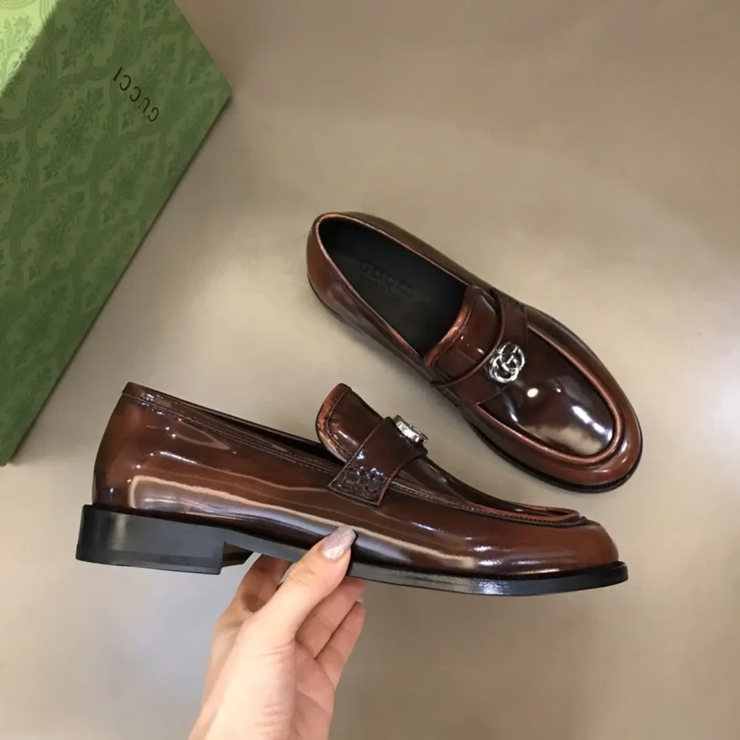 Gucci Loafer With Interlocking G Dark Brown Gucci Loafer With Interlocking G Dark Brown