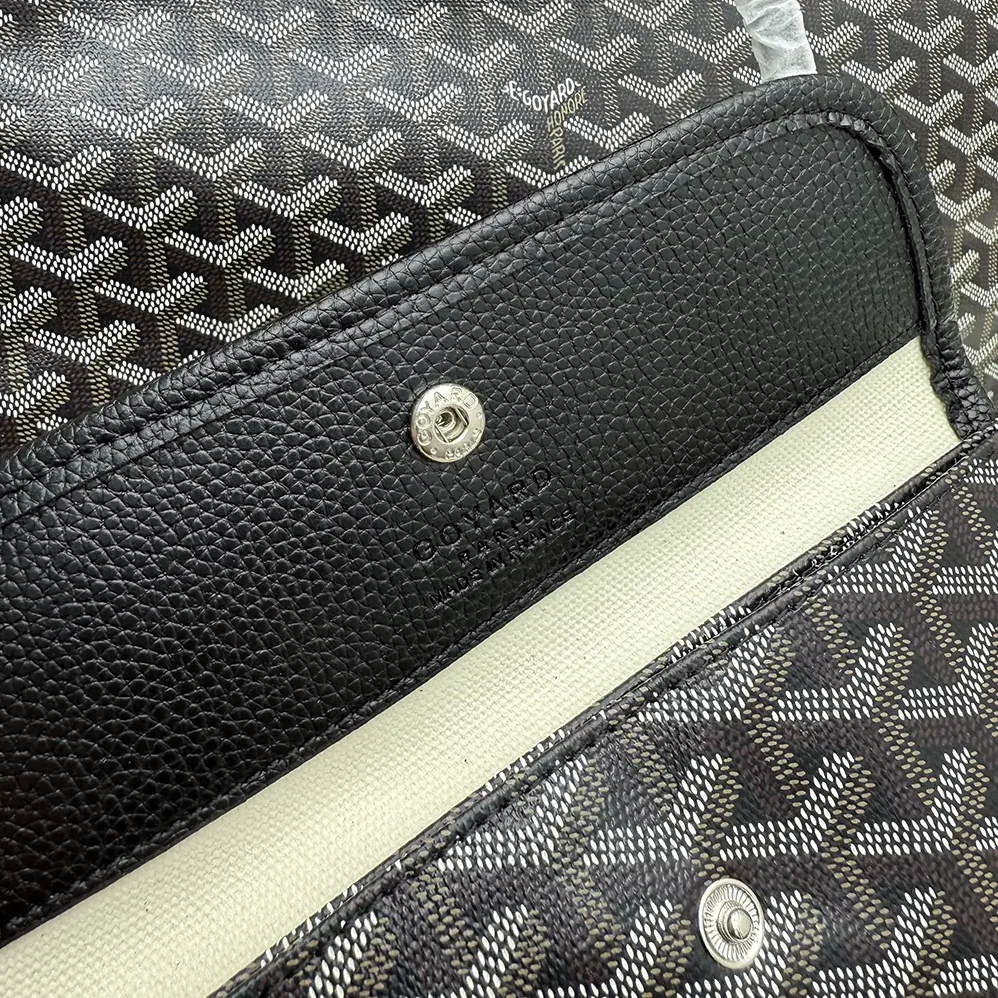 Goyard Hardy Pm Bag for Unisex in Black Goyard Hardy Pm Bag for Unisex in Black