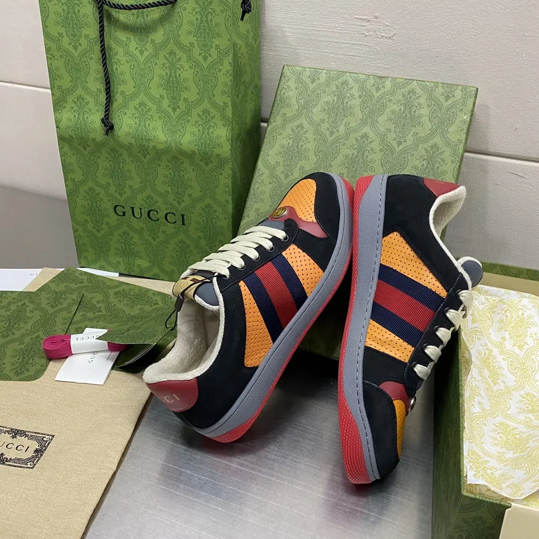 Gucci Screener GG Sneaker Black Gucci Screener GG Sneaker Black