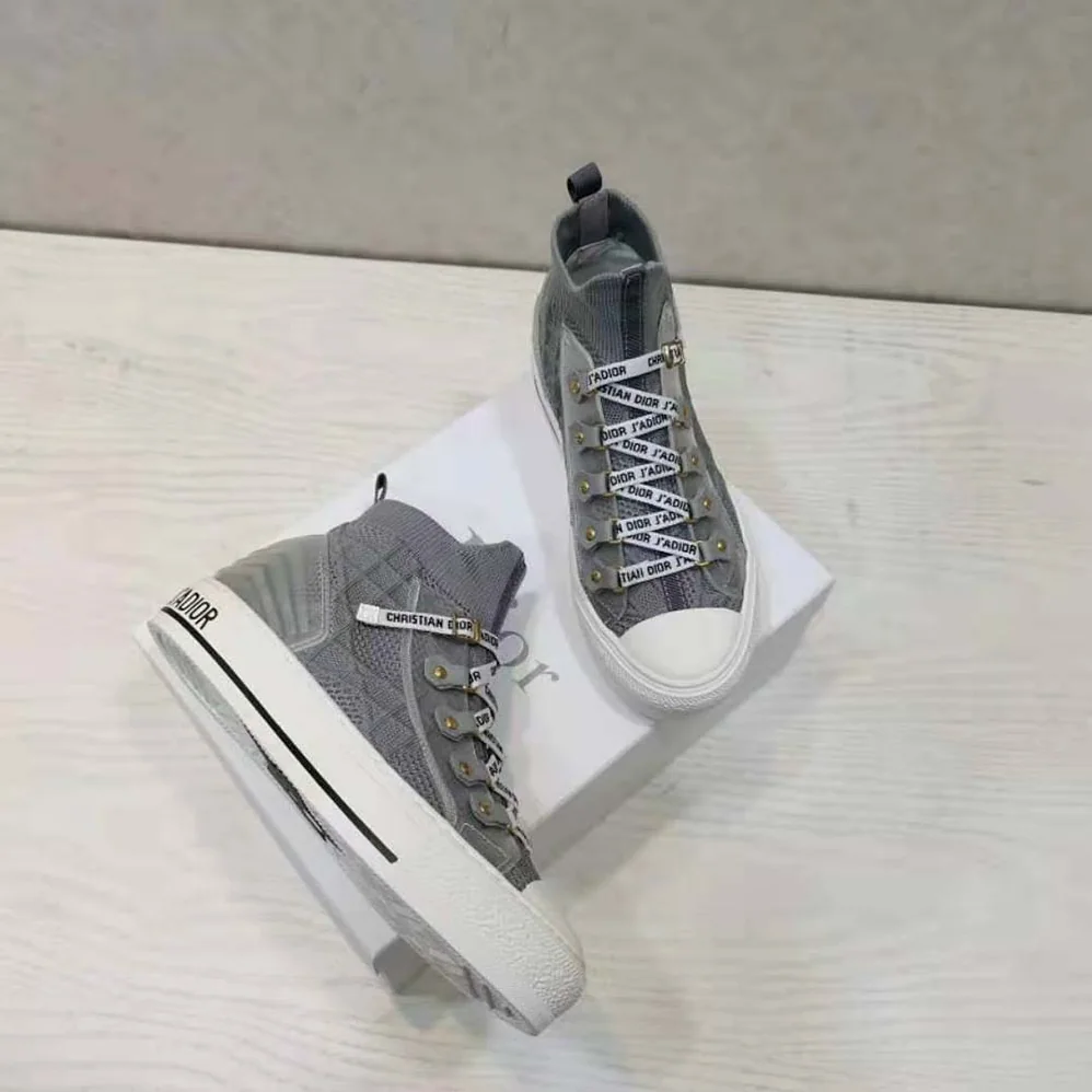 Dior Walk'n'dior Sneaker Silver Cannage Technical Mesh for Women Dior Walk'n'dior Sneaker Silver Cannage Technical Mesh for Women