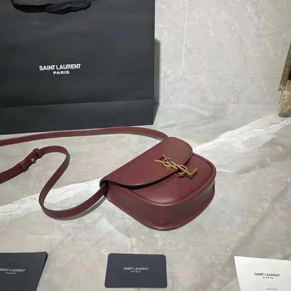 Saint Laurent YSL Kaia Small Satchel in Smooth Leather for Women Saint Laurent YSL Kaia Small Satchel in Smooth Leather for Women