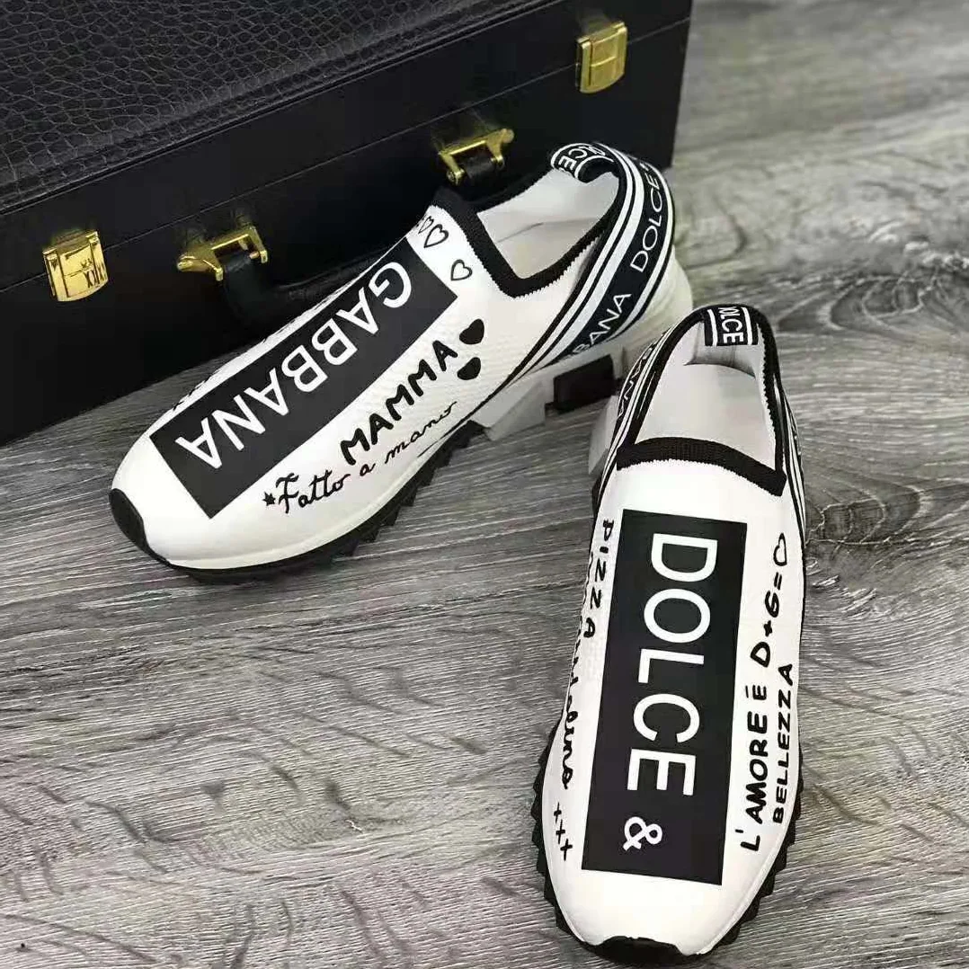 Dolce Gabbana D&G Graffiti Print Sorrento Sneakers for Unisex in White Dolce Gabbana D&G Graffiti Print Sorrento Sneakers for Unisex in White